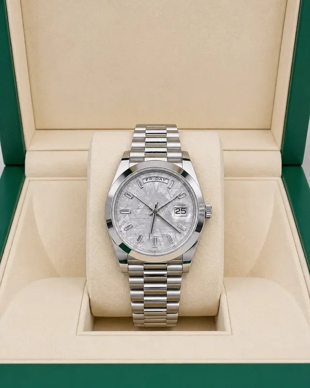 Royal Reloj Plata 41MM