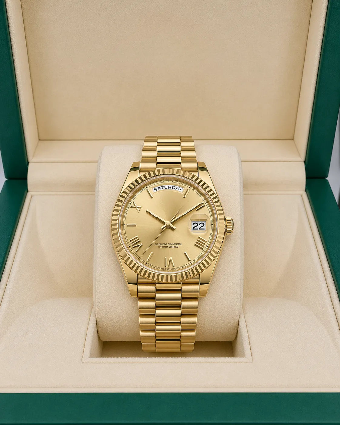Royal Reloj Oro 41MM